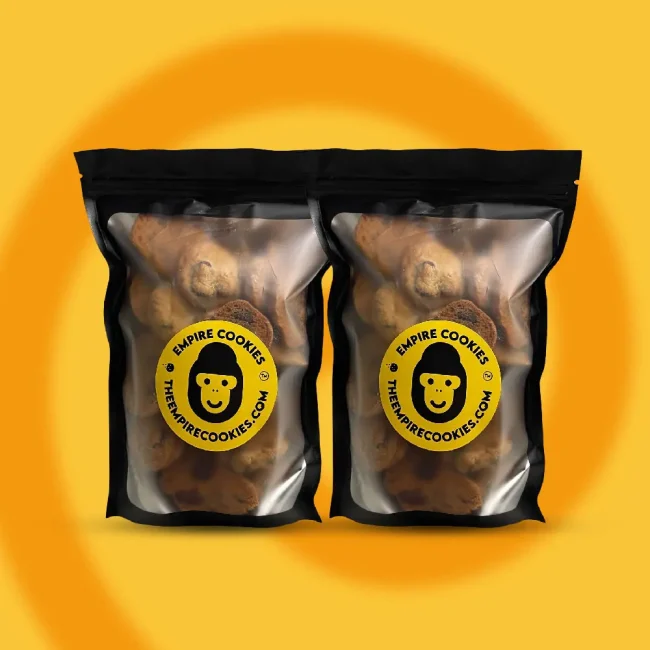 Pack of mini cookies